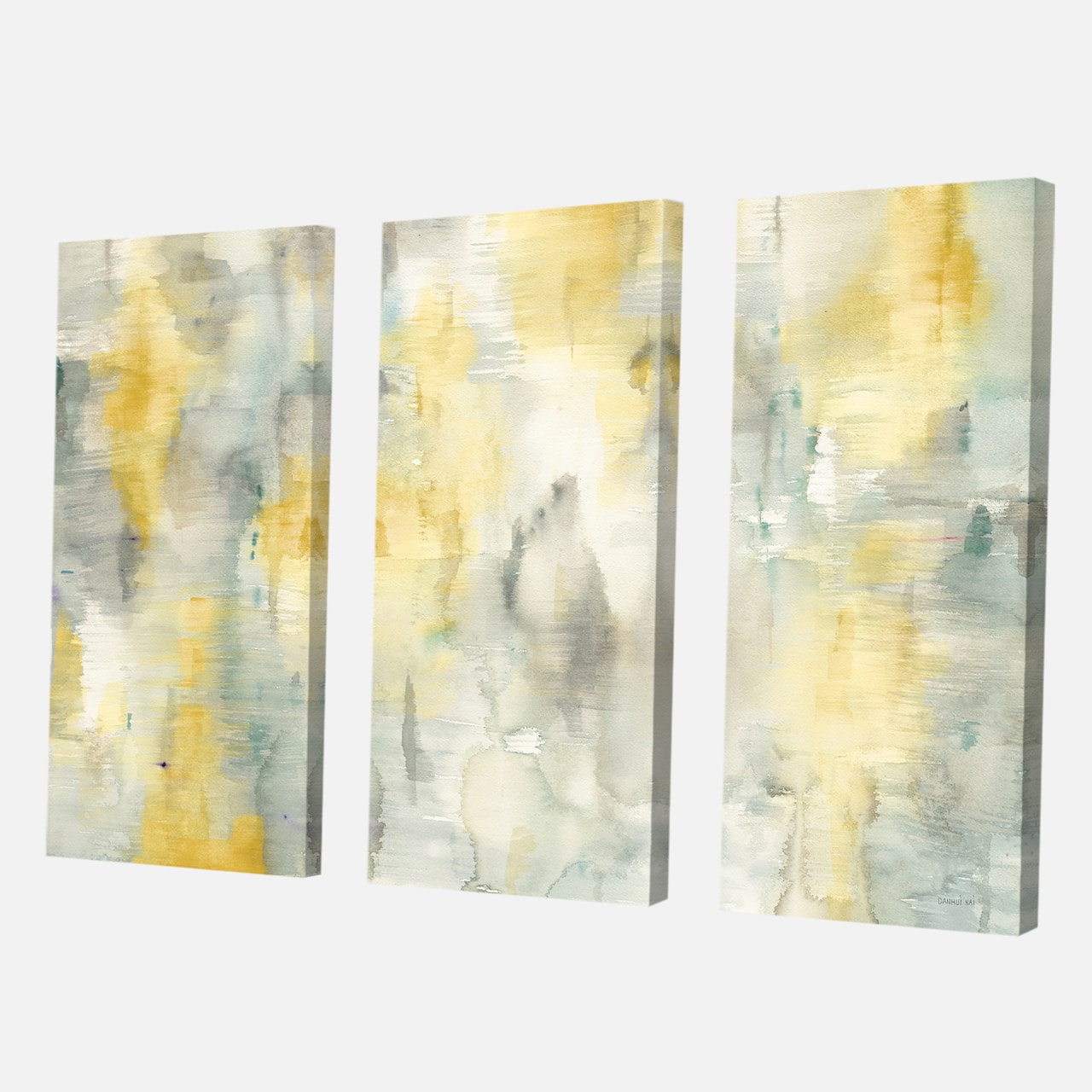 Designart - Summer Shower - Traditional Gallery-wrapped Canvas